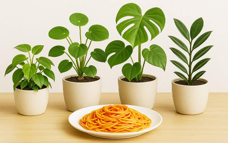 آب ماکارانی برای گیاه خوبه