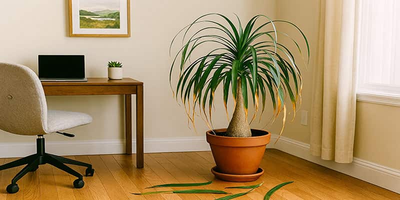 علت شکستگی برگ های لیندا